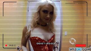 Секс с развратной шлюшкой в чулочках