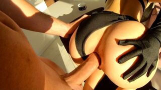 Анал для милых дам