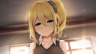 Миленькая блондинка с невинными глазами хочет удовольствия