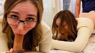 Мачеха, я выпил виагры, мне срочно твои дырки нужны!