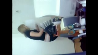 Казахская училка и её коллега (реальный секс)